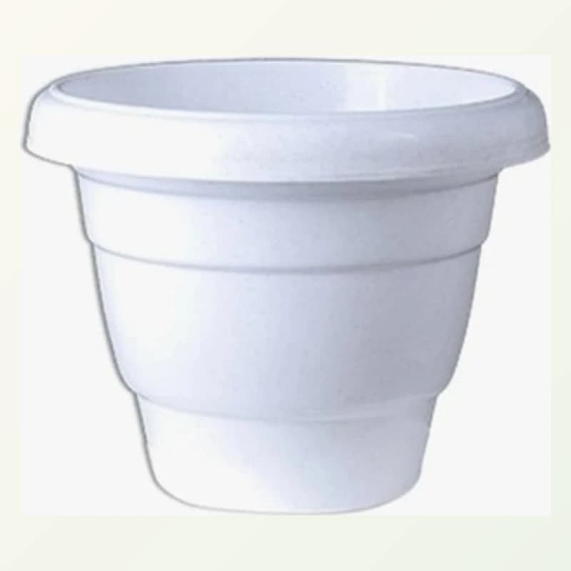 10 Inch White Pot