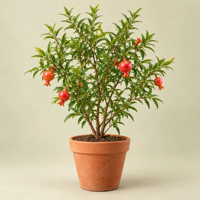 Pomegrante plant